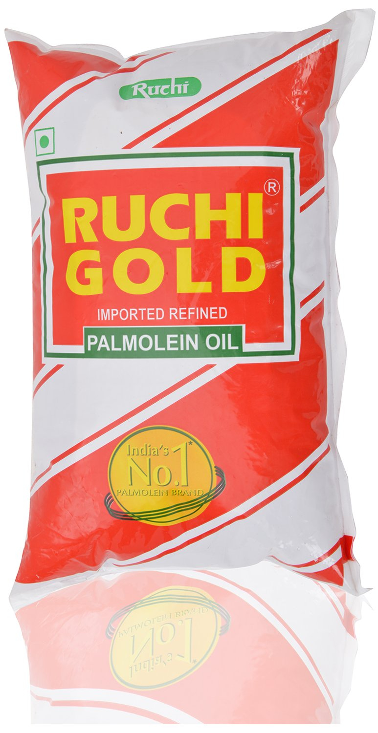 Ruchi Gold Imported Refined Palmolein Oil - 1 Litre